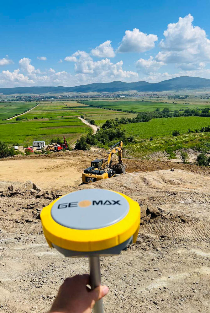 Трасировка на мрежа от сондажи за пробивно-взривни дейности